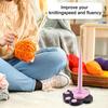 Paw Yarn Spinner Tangle-Free Spinning Yarn Holder Smooth Rotation Winding Tool Yarn Dispenser Gift for Crocheting Knitting Lovers