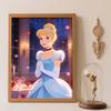 Diamond Art Painting Kit 5D Cinderella Diamond Dot Art Kit Home Wall Decor for Adults Beginners