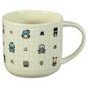 Happy Danby Mug Bit, Sanrio, Featuring Hangyodon, Tuxedo Sam, Keroppi, Pekkle, Pochacco, and Badtz-Maru, Yamaka Shoten, Made In Japan, San162-11