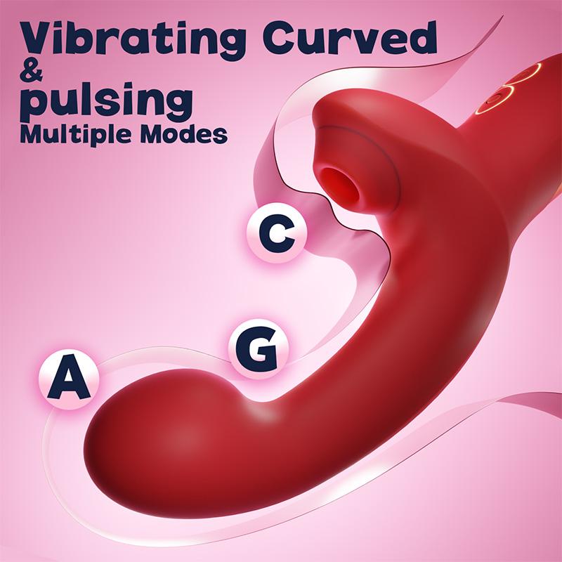 Мощный 20-скоростной дилдо-вибратор, женский клитор, присоска, вакуумный стимулятор клитора, товары для взрослых, шевелящая секс-игрушка для женщин
