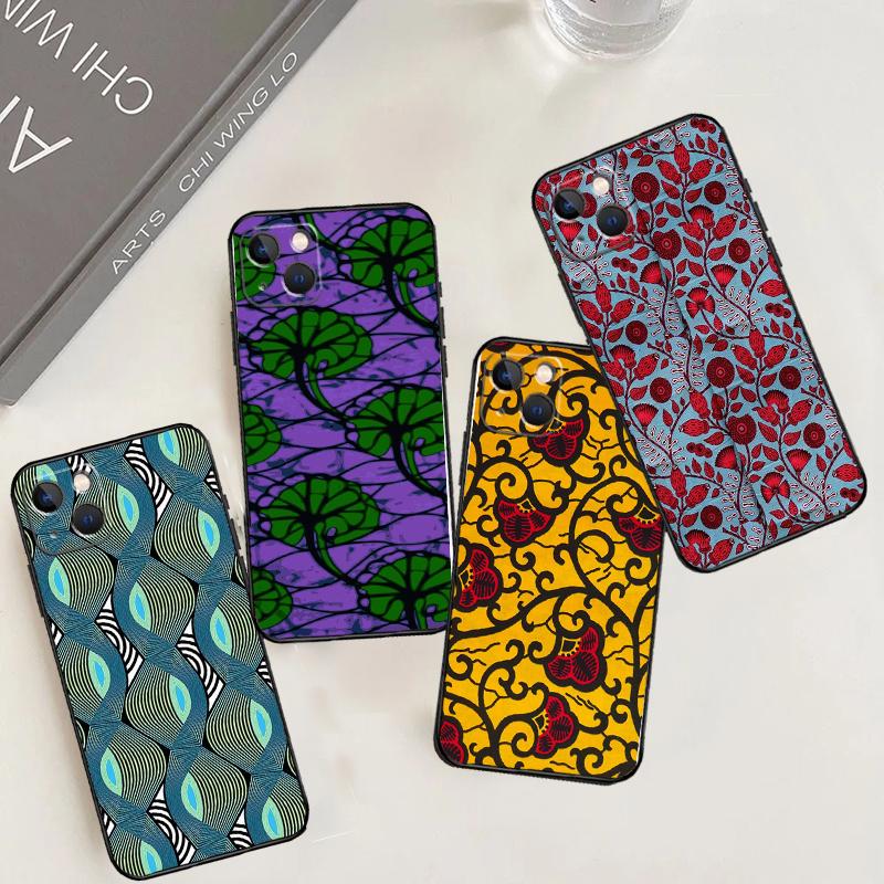 African Wax Pattern Fabric Case For OPPO Reno 14 12 11 10 13 Pro 14F 13F 12F 11F 8 7 Lite OPPO Find X9 X8 X6 Pro Cover