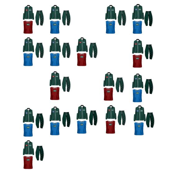 Комплект из 3 предметов Костюм для косплея Толстовка на молнии Куртка Брюки на кулиске с жилетом Корейский игровой спортивный костюм для женщин мужчин Спорт Бег Тренажерный зал