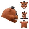 Взрослая латексная маска на голову Five Nights At Freddy's в стиле Фредди Чики Бонни Фокси