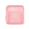 Квадратная сетчатая косметичка, переносная косметичка для губной помады, многоцелевая сумка для хранения всякой всячины, милый студенческий кейс
