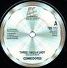 7inch Record COMMODORES - Three Times A Lady TMG1113 Motown UK Soul/Funk Used