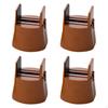4 Bed Risers, Chair Shock Absorbing Adjustable Riser Blocks for Home,