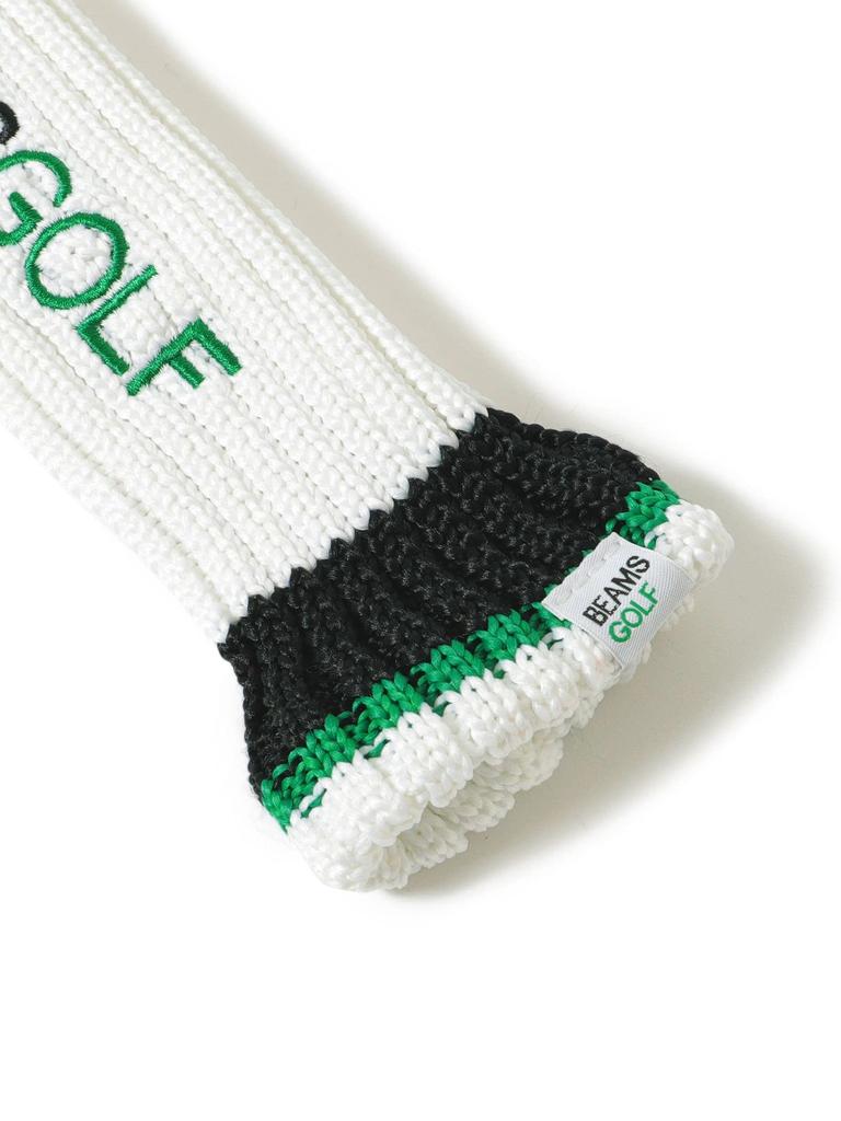 Beams Golf Футболка с коротким рукавом, вязаная, чехол для головы 2 (Фэрвэй Вуд) Зеленый - 81040135833