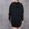 Nike Knit Hooded Long-Sleeve Dress Women Dress Black CJ3113-010