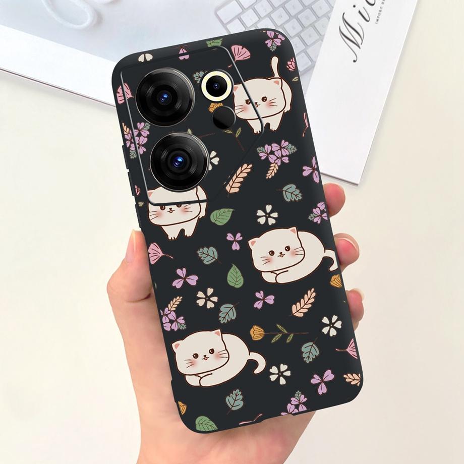 Чехол для телефона Tecno Camon 20 Pro 4G 5G, мягкий силиконовый, с рисунком в виде сердца, желе, для Tecno Camon 20 Premier 20Pro Camon20 Funda