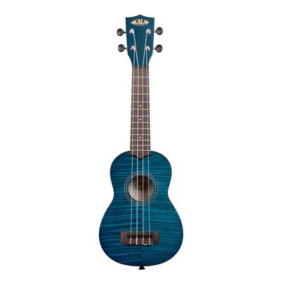 KALA Ukulele Exotic Mahogany Series Корпус из экзотического красного дерева, цвет сопрано, синий, преемник KASEMB-WBAG20_06 [модель KA-SEMB] (Чехол в комплекте) []