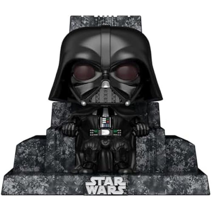 Figurine - funko pop! - darth vader throne - vinyle 9,5 cm - cadeau star wars - collection