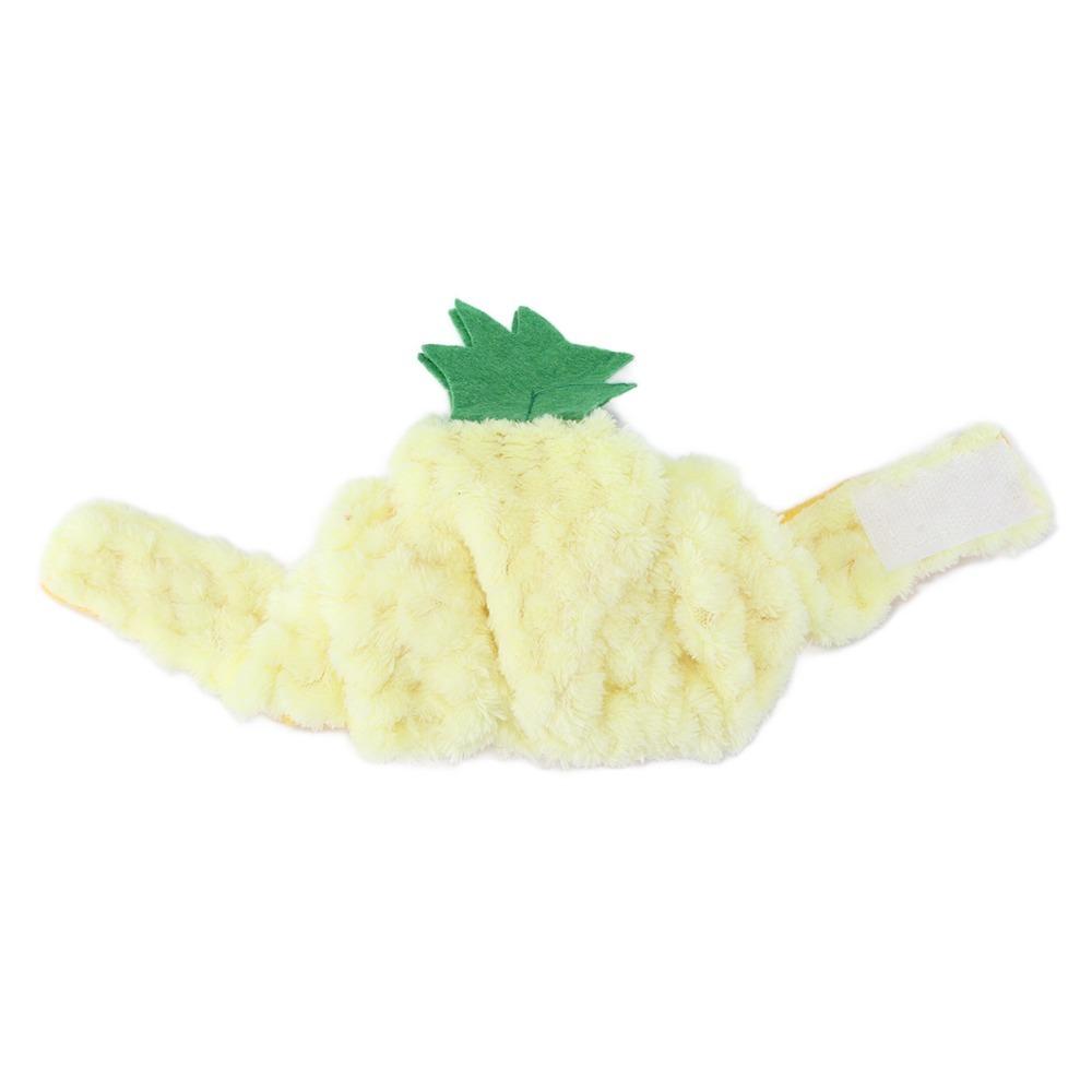 Soft and Comfortable Pet Pineapple Hat Adjustable Shaped Hat Pet Costume Hat Festival Birthday