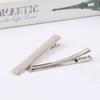 50Pcs Metal Alligator Hair Clips Bow Teethed Barrette Crocodile Clamp Diy Clip