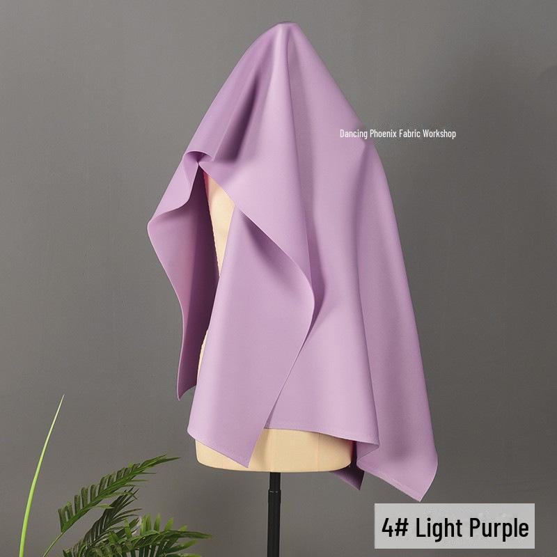 320 г утолщенного шелкового хлопкового трикотажного полотна для эластичного силуэта