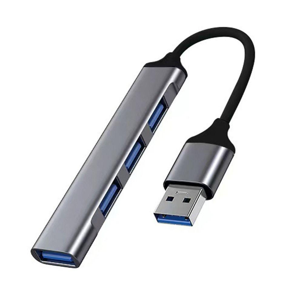 Aluminium Alloy USB-C HUB 4 IN 1 USB 3.0 Docking Station Universal Type-C Splitter  U Disk