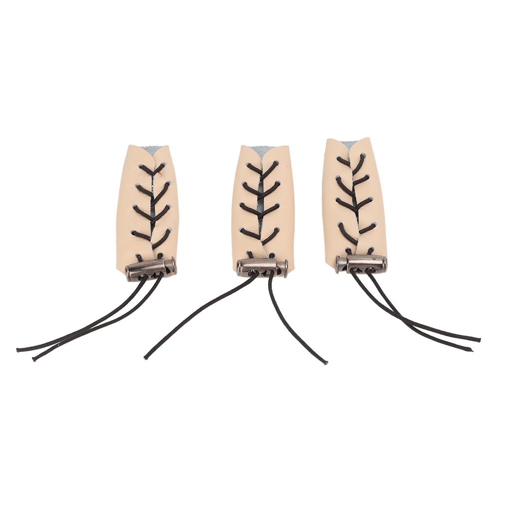3pcs Archery Finger Guards Independent Finger Guard Universal Portable Bow Finger Guard for Compound Bow Recurve Bows