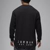 Jordan FW24 MJ ESS Lifestyle свободная удобная толстовка с круглым вырезом унисекс толстовка черная FV7456-010
