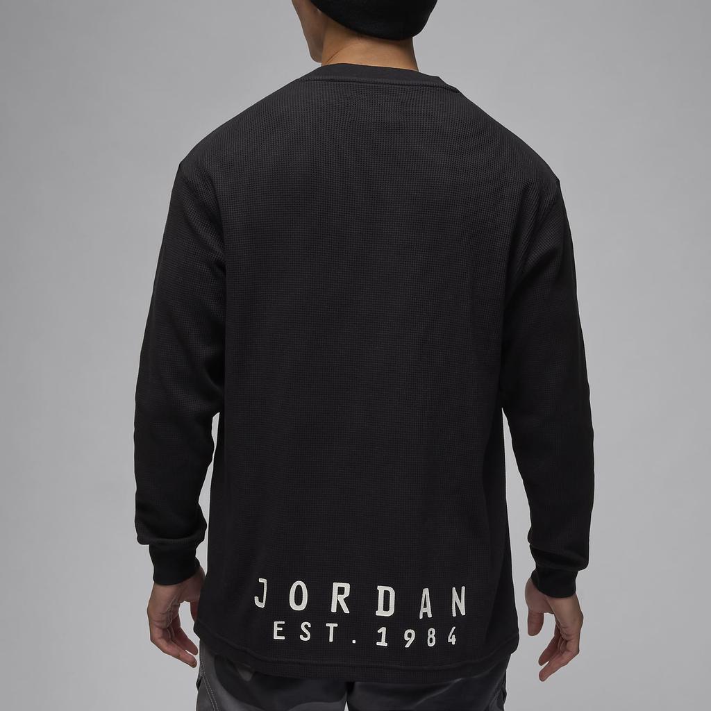 Jordan FW24 MJ ESS Lifestyle свободная удобная толстовка с круглым вырезом унисекс толстовка черная FV7456-010