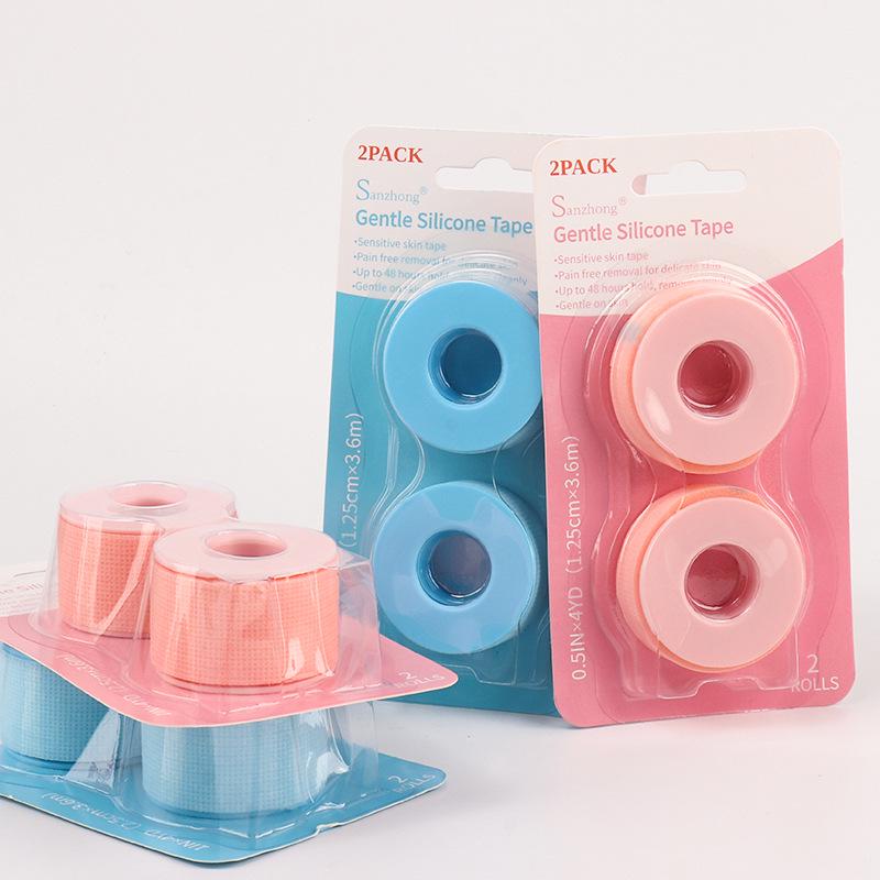 Boxed Non-woven Eyelash Extension Tape with Silicone Gel Adhesive