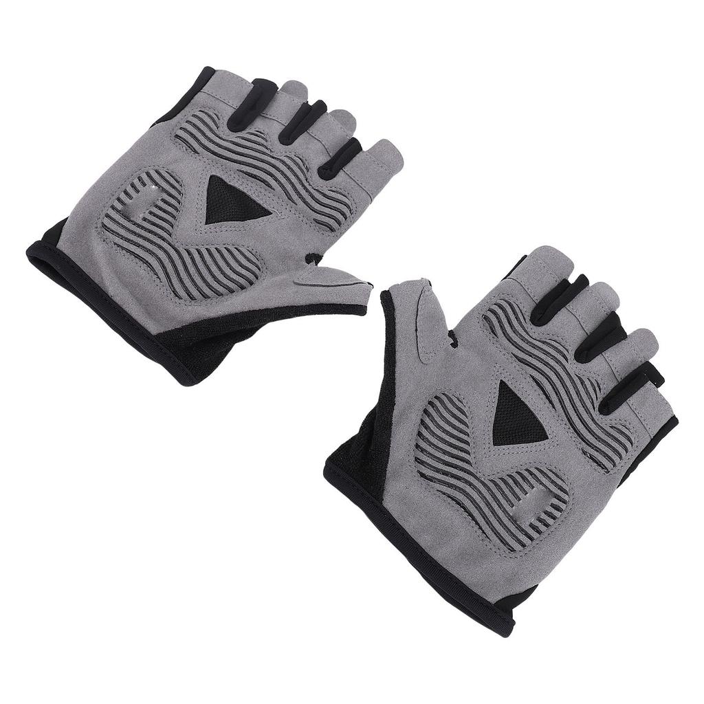 1 пара велосипедных перчаток с полупальцами, спортивные велосипедные перчатки для мужчин и женщин, амортизирующие, противоскользящие