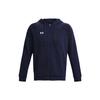 Solid Logo Hoodie Long Sleeve Men Tops Blue 1379767-410
