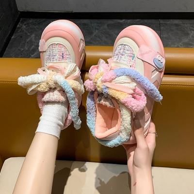 Модная женская вулканизированная обувь Новые каваий Легкие Модные Универсальные Повседневные Туфли для Женщин Платформа Лаконичные Женские Кроссовки