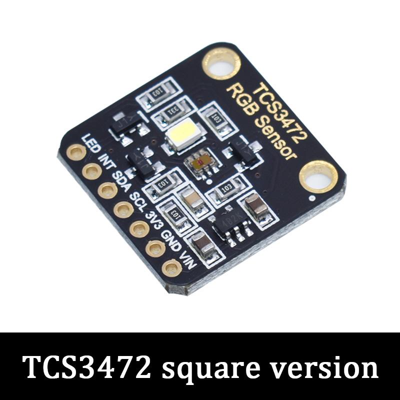 LIZAO TCS11711 Высокочувствительный RGB-сенсор распознавания цвета, модуль IIC, плата обнаружения света для Arduino, STM11, лабораторное тестирование