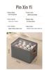Transparent Foldable Moisture-Proof Shoe Storage Box with Lid & Washable Fabric Compartment