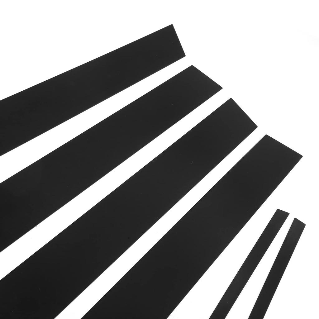 CHICIRIS Side Door Window Cover Trim, Post Pillar Trim (6 Pieces) for Dodge Charger 2011-20