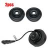 2x 80мм Резиновая Пылезащитная Крышка для Лампы Фары Водонепроницаемая Заглушка для Светодиодной HID Ксеноновой Лампы