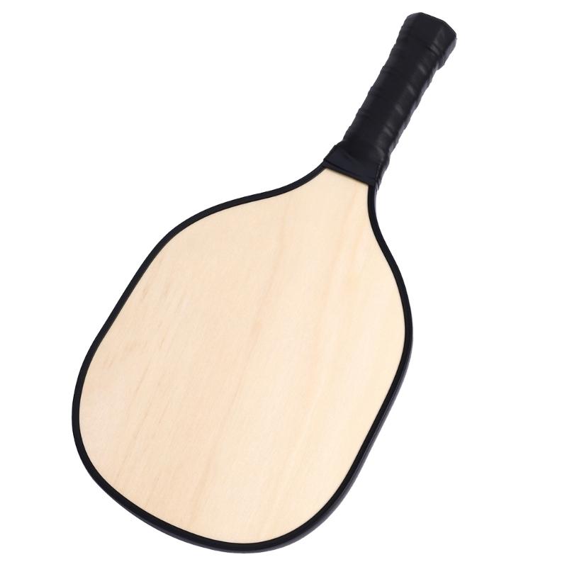 Деревянная ракетка для пиклбола Пиклбол-лопатка Легкие ракетки для пиклбола с эргономичной cushioned рукояткой Подарки для мужчин и женщин