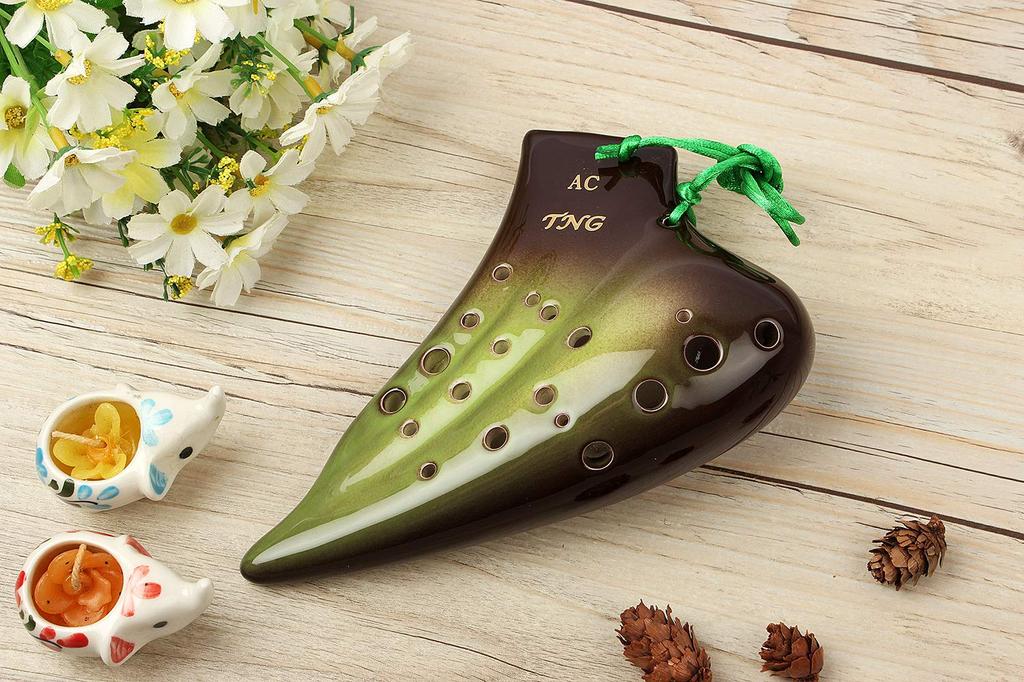 TNG Triple Alto Ocarina Green AC-3
