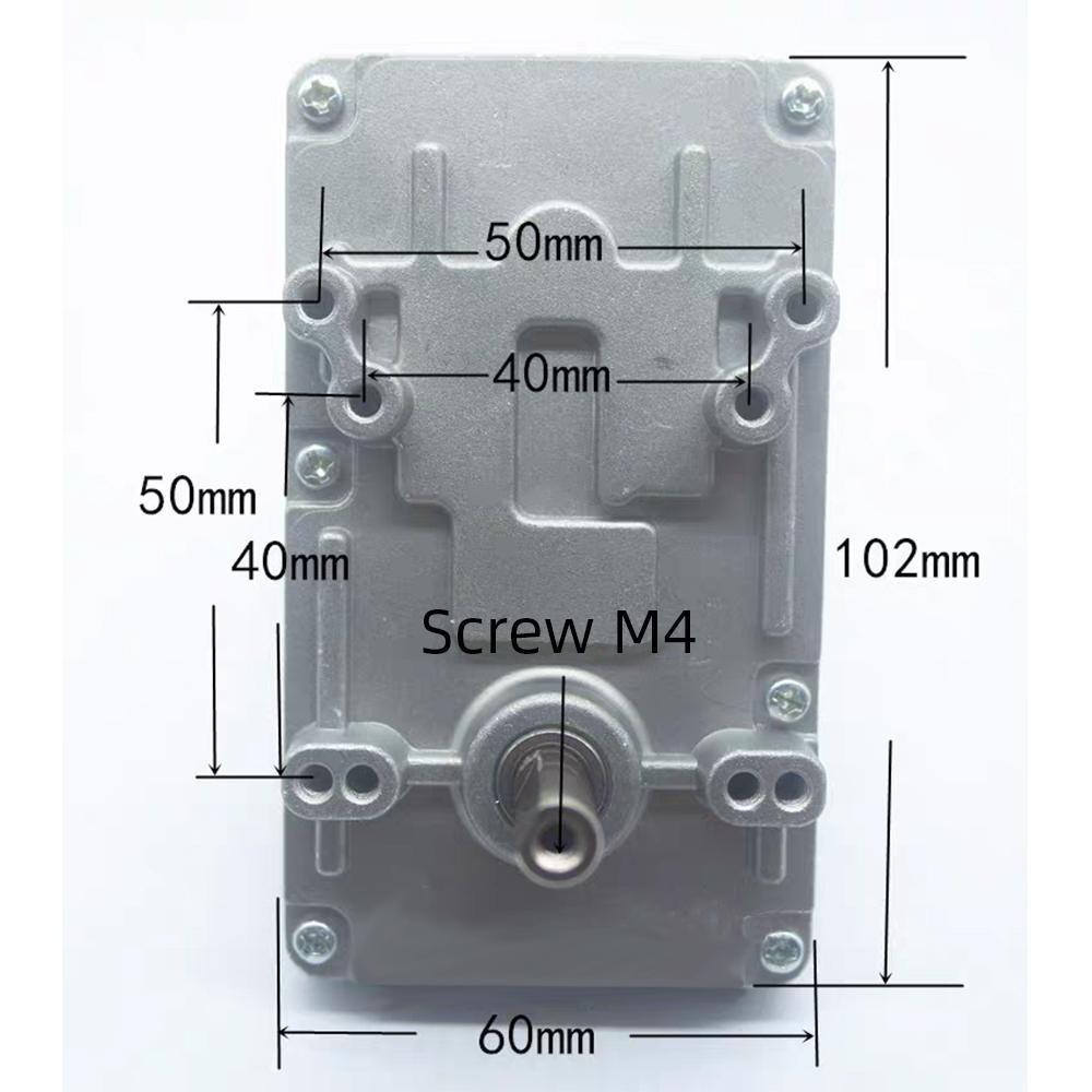 7-Type 555 Мотор-редукторы с металлическим редуктором Мотор-редуктор постоянного тока 12 В 24 В Возвратно-поступательный механизм Эксцентриковое колесо Аксессуары
