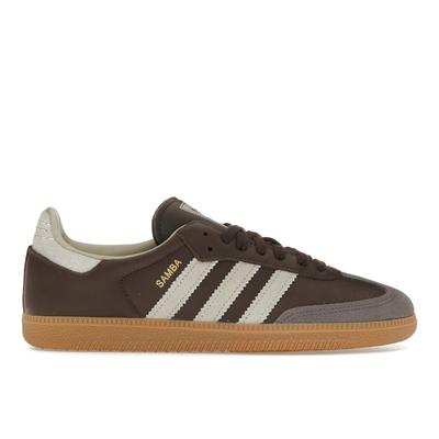 Кроссовки Samba OG Brown Putty Grey Unisex с золотисто-металлическим оттенком ID1481