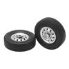 Резиновые шины для радиоуправляемой машины, пластиковые ступицы, диски и шины для WPL D12mini, деталь для апгрейда