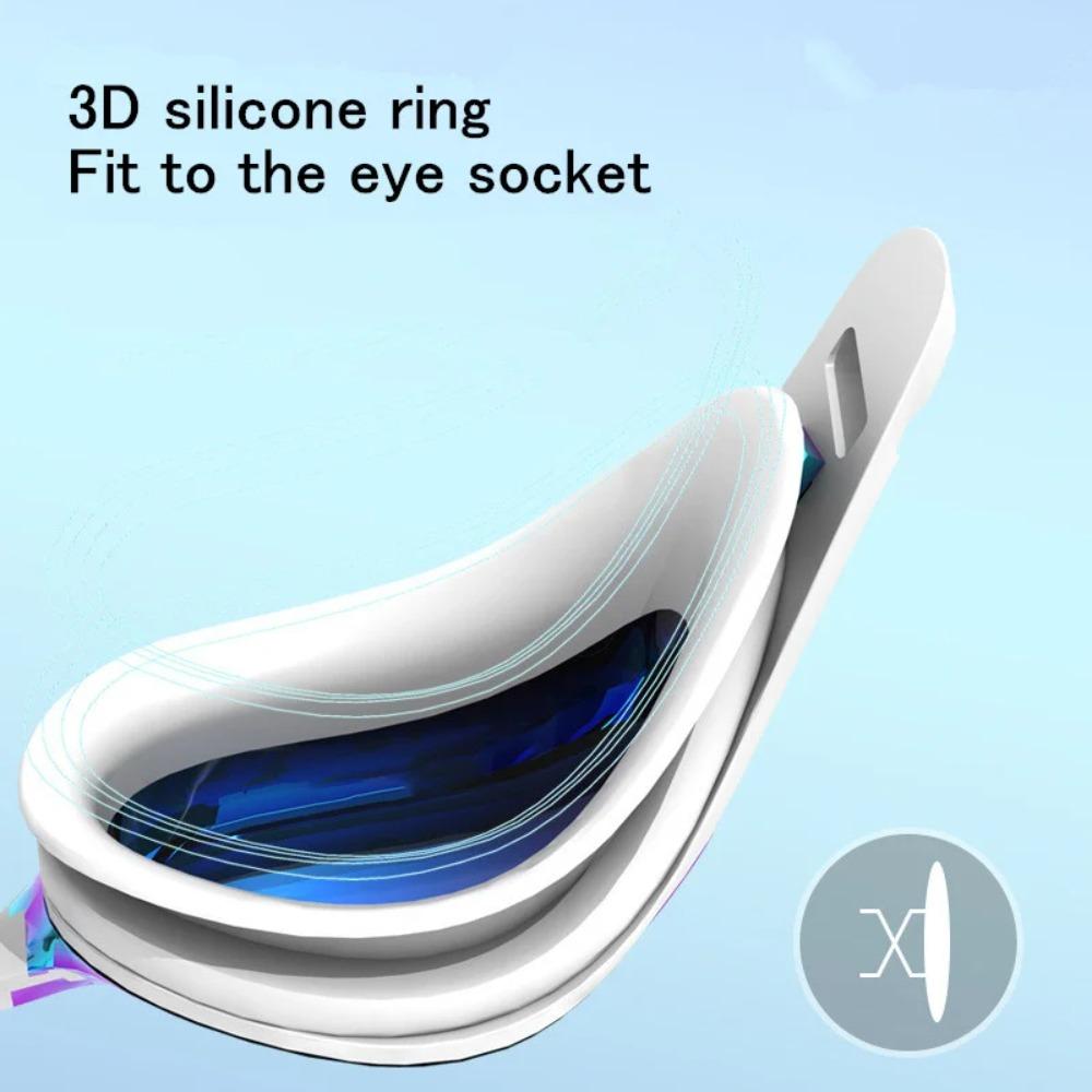 ARENA Professional Anti-Fog плавательные очки HD герметичные очки с защитой от ультрафиолета мужские и женские силиконовые регулируемые очки для плавания