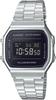 Цифровые часы Vintage Series Kids Silver x Black Overseas Model [Casio] A168WEM-1 Мужские Женские [Товар]