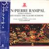 LP Record JEAN=PIERRE RAMPAL(FLUTE)/CLAUDIO S - Rampal/Promenade Concert OP7094 COLUMBIA 1974 Japan Obi Classical Used