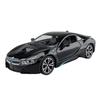 1/22 BMW I8 Super Car Model Alloy Diecast Toy Vehicles with Sound Light Pull Buck High Simulation Model Car Boy Toy Gifts Collection