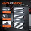 VEVOR Drill Bit Dispenser Cabinet, Three-Drawer Drill Bit Organizer Cabinet for A to Z, Steel Drill Dispenser Organizer Cabinet with Labels