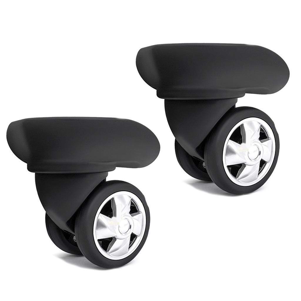 Колеса для чемодана на колесиках, поворотные левые и правые колеса для чемодана, сменные детали для большинства чемоданов