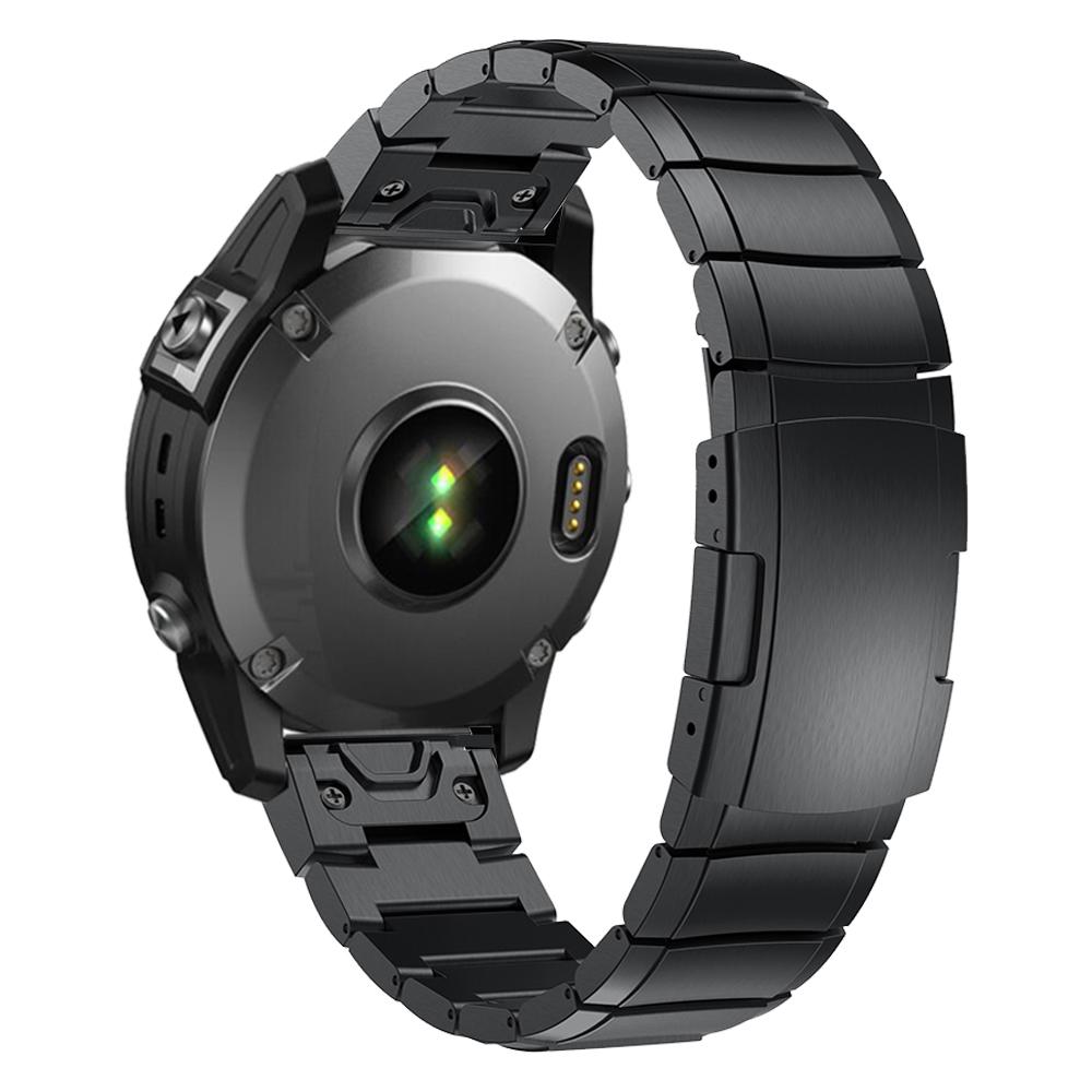 Металлический титановый ремешок для часов QuickFit 26 мм 22 мм для Garmin Fenix 7 7X Pro 5 5X 6 6X/Epix Pro (Ген 2)/MARQ/TACTIX Ремешок Easy Fit