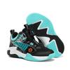 Kid Basketball Shoes Outdoor Sport Tennis Shoe Boys Gym Trainers Rotate Button Light Running Sneaker Breathable Child Ball Shoes