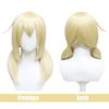 WTB Synthetic Wig Game Genshin Impact Spark Knight - Klee Cosplay Cartoon Fluffy Straight Hair Double Ponytail Wig Hood