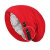 Double Layer Night Sleep Cap Satin Lining Head Wraps Casual Baggy Hat