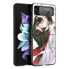 Аниме Мо Дао Цзу Ши Милый Чехол для Телефона Z Flip 4 Для Samsung Z Flip 3 5G Черный Жесткий Чехол Galaxy ZFlip3 ZFlip5 Обложка Складной Роскошный