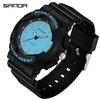 SANDA New Men Lady Watch Youth Student Casual Fresh Electronic Watches Quartz Fashion Versatile Waterproof Unisex Luminous