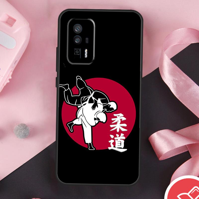Чехол для Xiaomi 14 Ultra Mi 15 13 11T 12T 13T 14T Pro POCO X7 Pro X3 X5 X6 F5 F6 F7 с рисунком Дзюдо Тхэквондо Каратэ