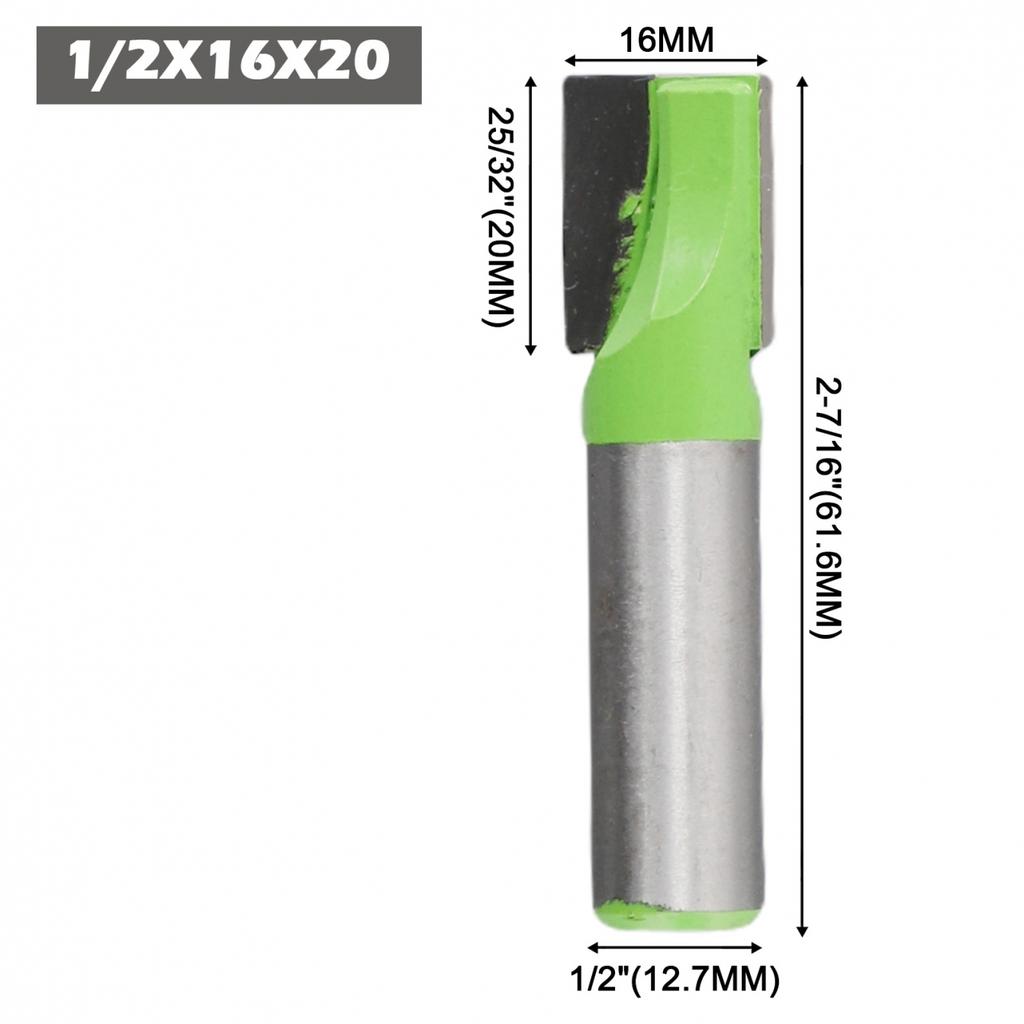 1PC 12.7mm Router Bits Cleaning Bottom Engraving Shank Milling Cutter