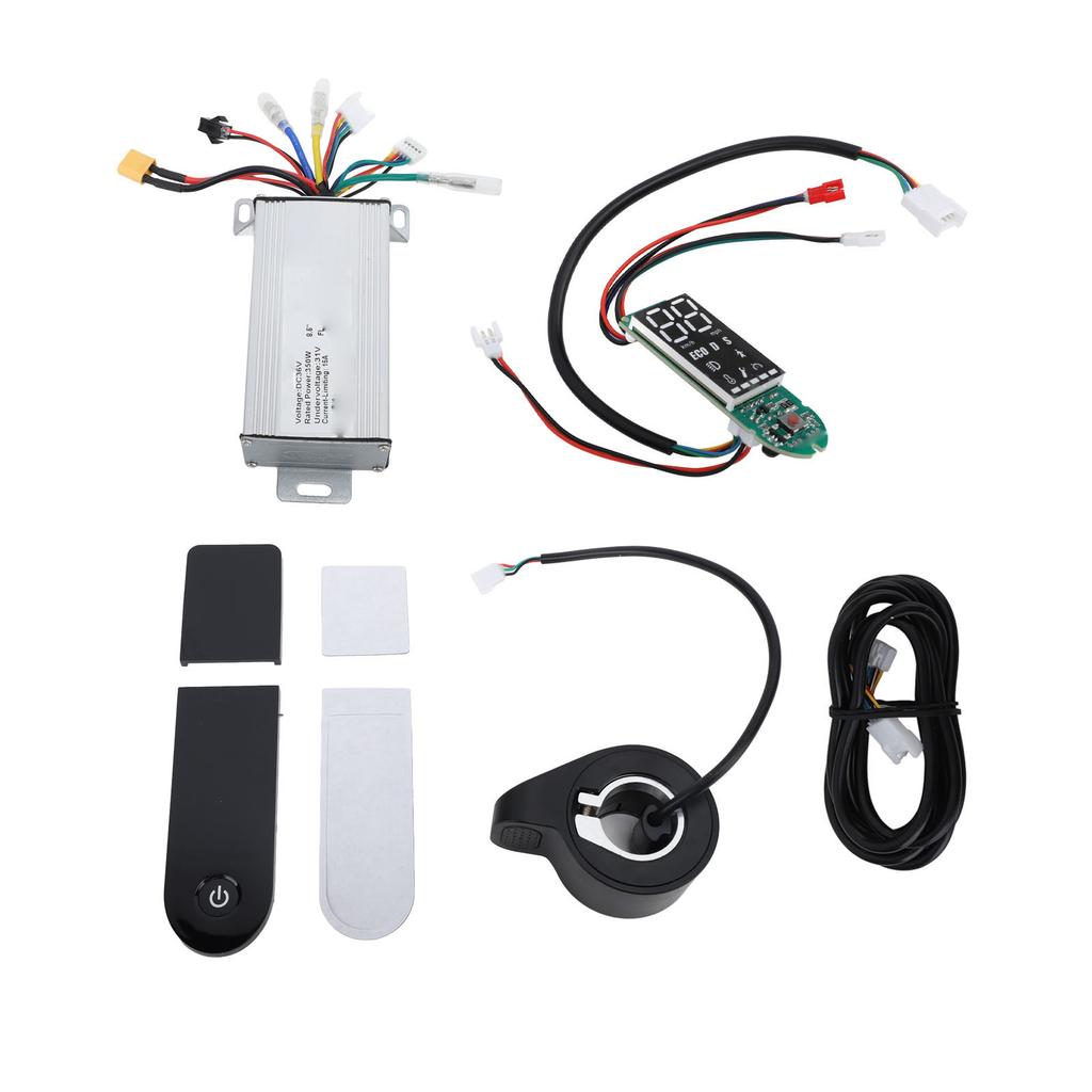 Комплект контроллера для электросамоката DC 36V 350W Контроллер для самоката 36V 350W с курком газа и приборной панелью для Xiaomi M365